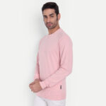 Coral Candy Sweatshirt Side Close