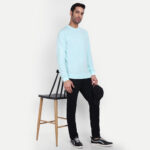 Serene Blue Sweatshirt Creative Front Full