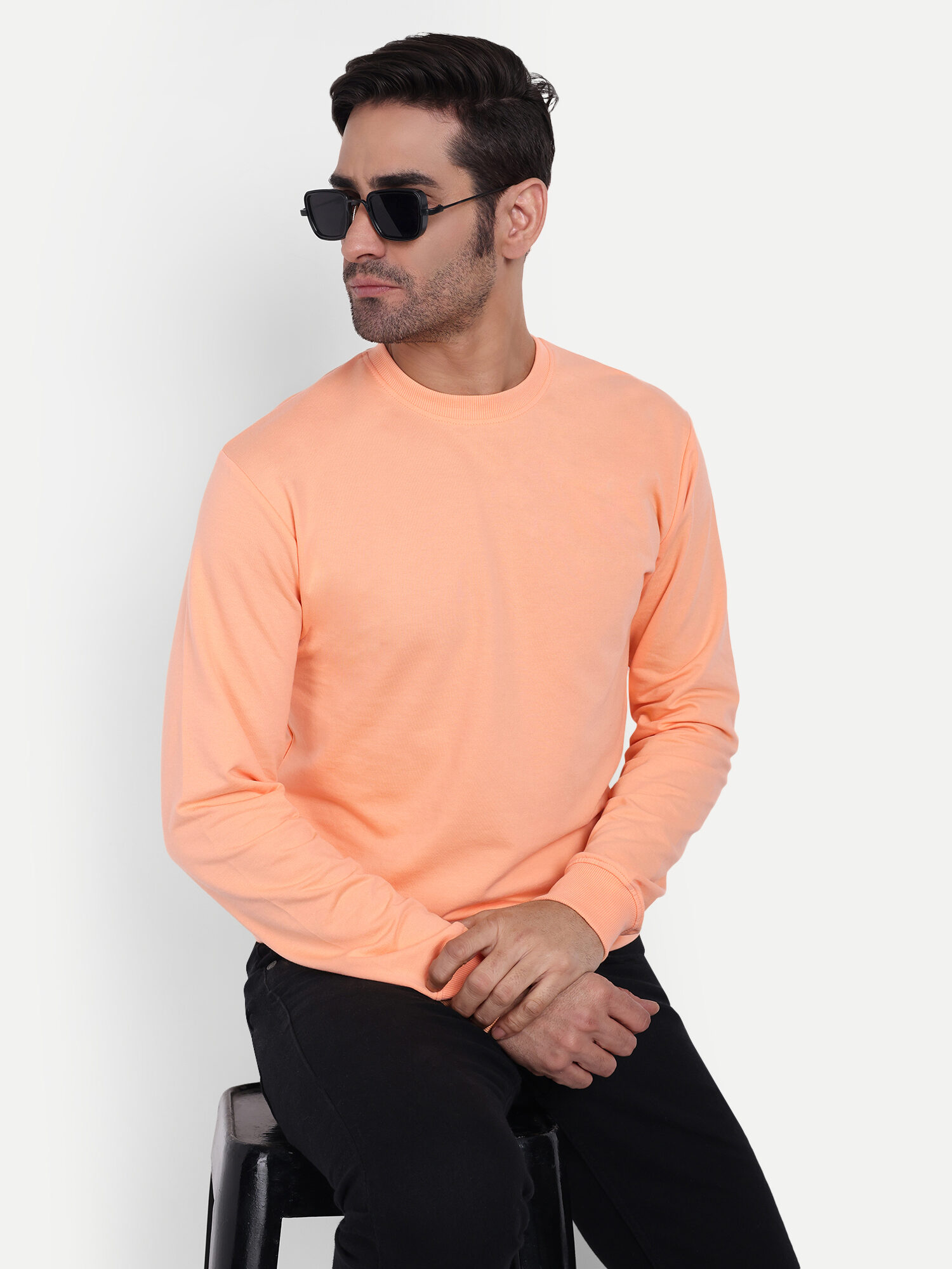 Peach Cobbler Sweatshirt Creative Front Close