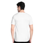 Pure white T-Shirt Back Close