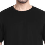 Jetblack T-Shirt Front Fabric Close