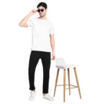 Pure white T-Shirt Creative Front Full