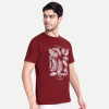 Red Leaf Front Close